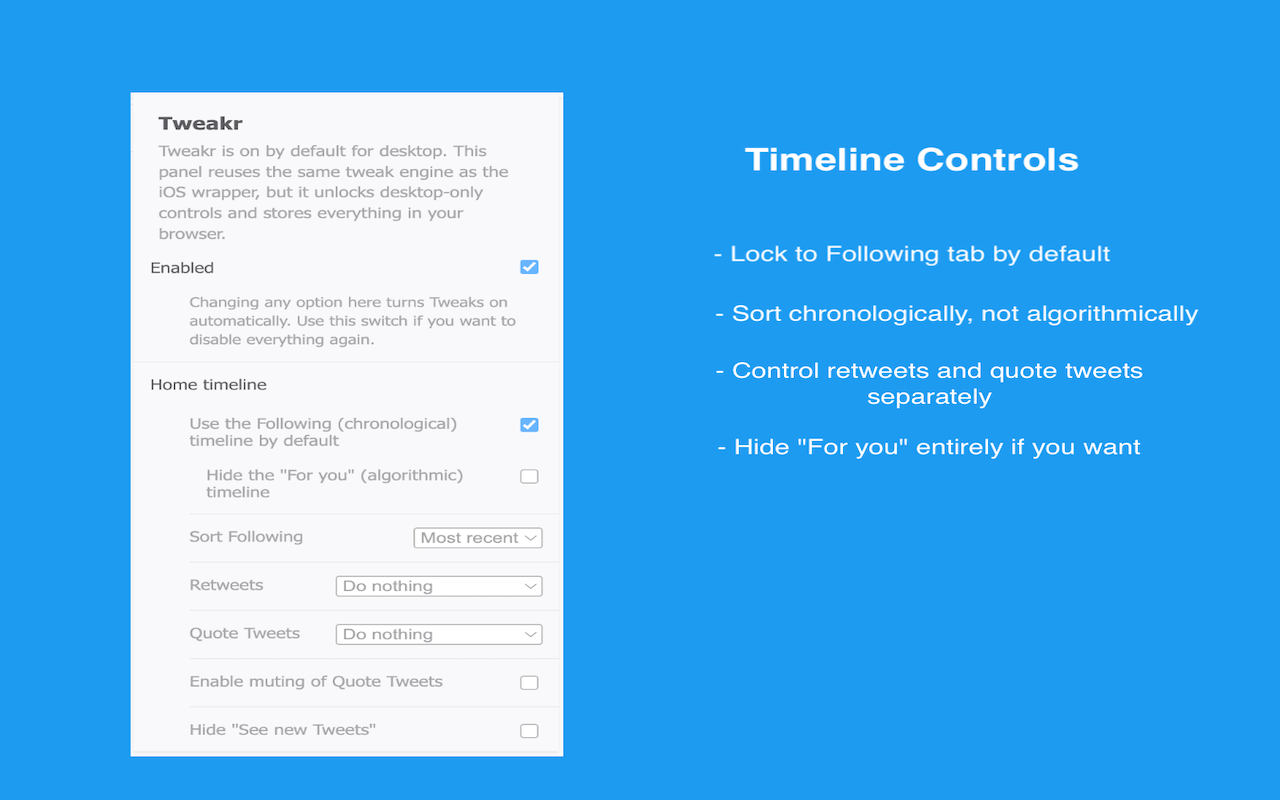 Cleaner sidebar navigation without Grok and upsells